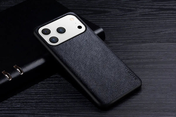 Premium Leather iPhone Case – Business Style - additional view landscape