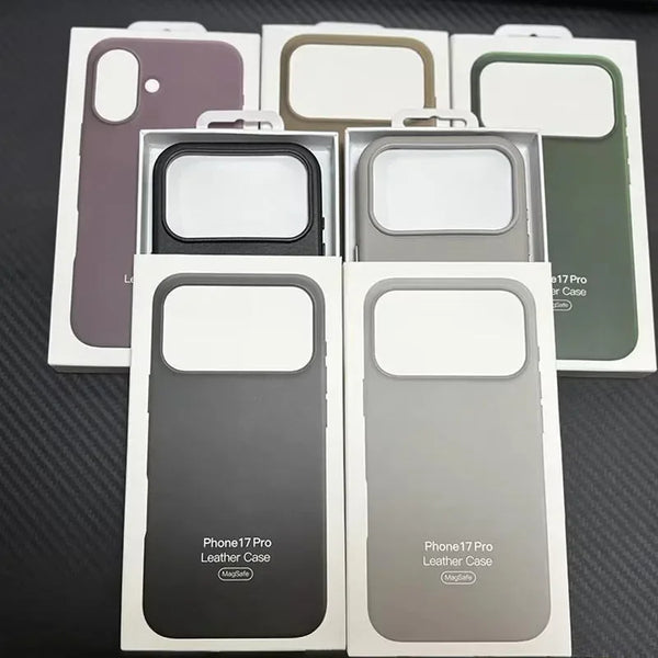 Classic Leather iPhone Cases - 17 Series - Everyday Style