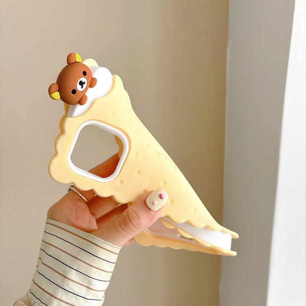 Rilakkuma Bear Sandwich Biscuit Case
