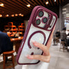 Matte Translucent MagSafe Bracket Case for iPhone