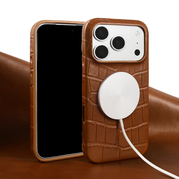 MagSafe Wireless Charging Leather Case for iPhone - additional view
