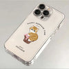 Transparent Cute Cat iPhone Case