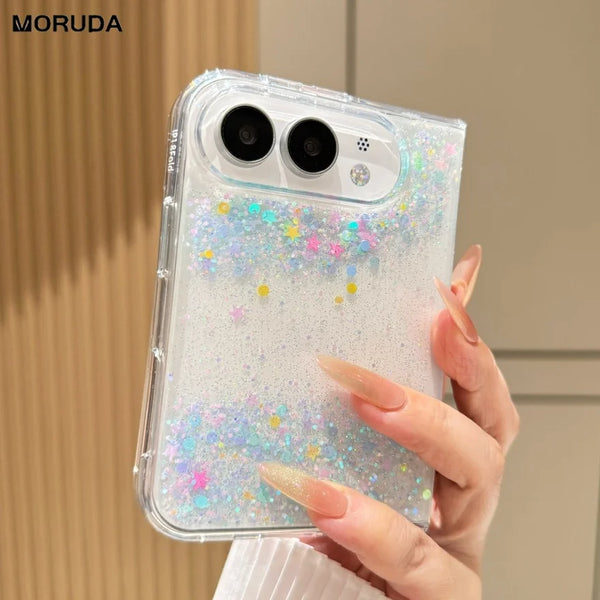Colorful Glitter Quicksand Case