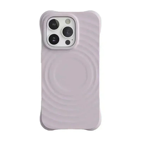 Ripple Silicone Case For iPhone 17 Pro Max – Clean Girl Vibes