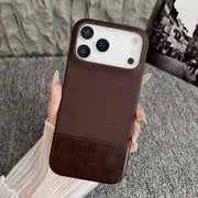 Leather Nylon  – Shockproof & Matte