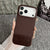 Leather Nylon iPhone Case – Shockproof & Matte