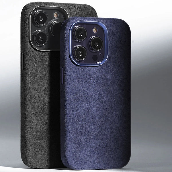 Magnetic Lens iPhone Case – Soft Suede & Shockproof - additional view