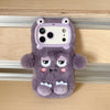 Warm Winter Plush Phone Case | Cute Cartoon Soft Cover