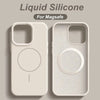 Silicone Liquid Magsafe Case For iPhones - front view