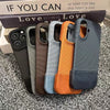 Leather Nylon iPhone Case – Shockproof & Matte - additional view