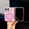 Frosted Magnetic Hinge Case