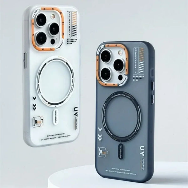 Matte Magnetic iPhone Cover With Sleek Finish For iPhone 16 Pro Max