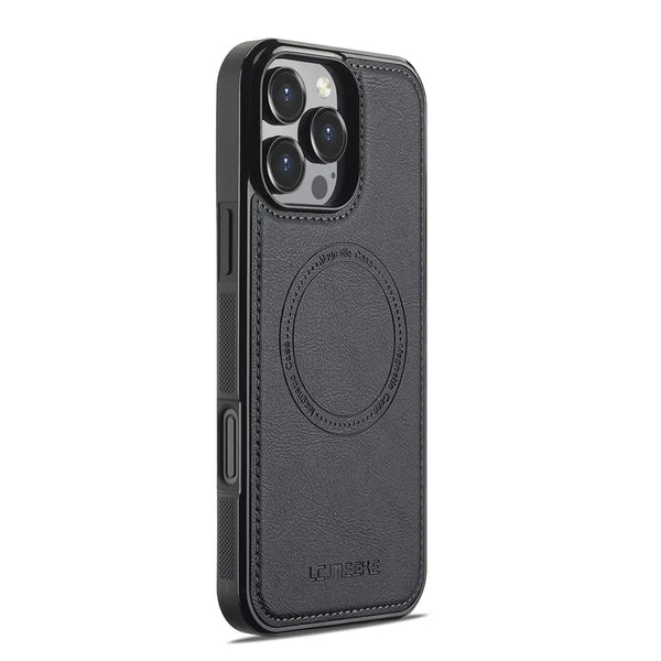Full Coverage Leather Case iPhone 16 Pro – Executive Edition