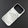 White carbon texture iPhone case featuring a clean half-wrapped fit