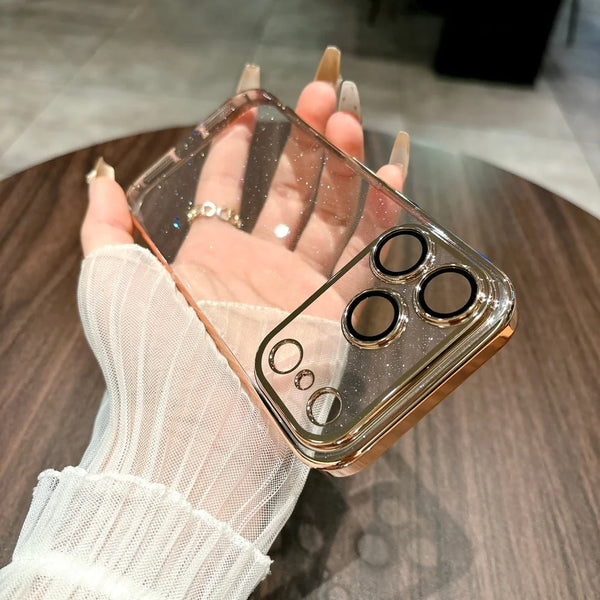 Plating Sparkling Transparent Case