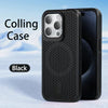 iPhone 17 Breathable Hard Back Magnetic Cover For Magsafe