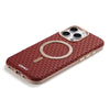Orange Triangle Pattern MagSafe Case protective iPhone case for iPhone 16 Pro Max to iPhone 16 Pro