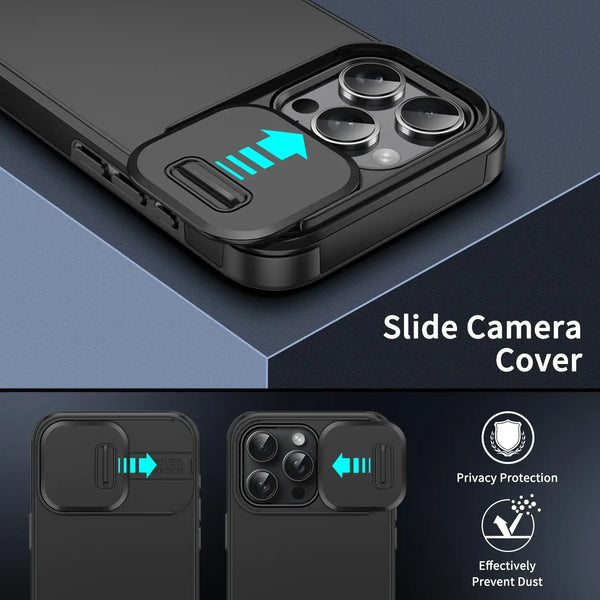 Cover Slide Camera Protective Cases For iPhone - lifestyle photo