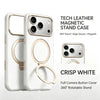 Leather MagSafe Metal Holder Case
