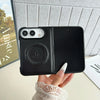Solid Color Synthetic Leather Case