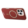 Orange Triangle Pattern MagSafe Case protective iPhone case for iPhone 16 Pro Max to iPhone 16 Pro
