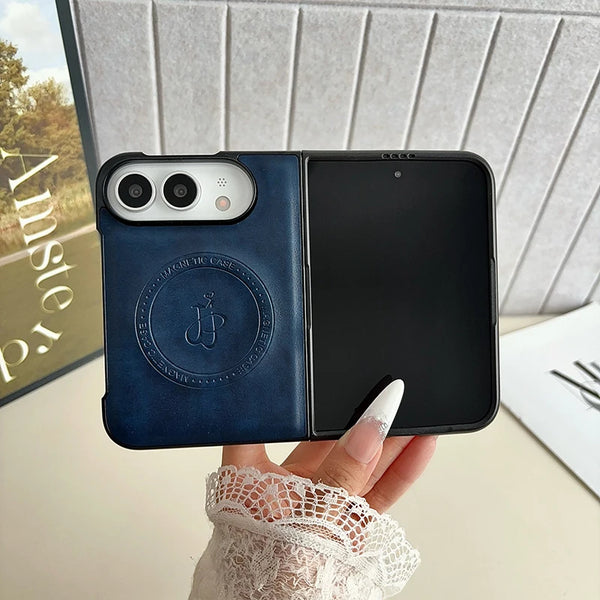 Solid Color Synthetic Leather Case