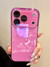 Luxury Tempered Glass Camera Protection Case for iPhone