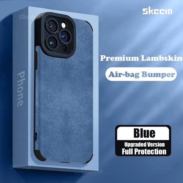 Fur Leather Full Lens Protection Case