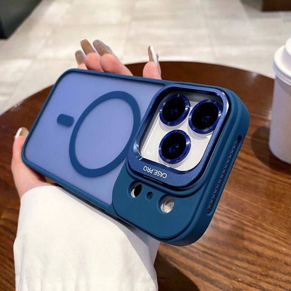 Matte Magnetic Lens Holder Case