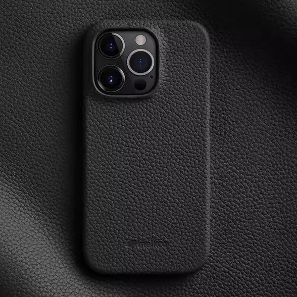 Genuine Leather Case with Luxury Finish | iPhone 16 Pro