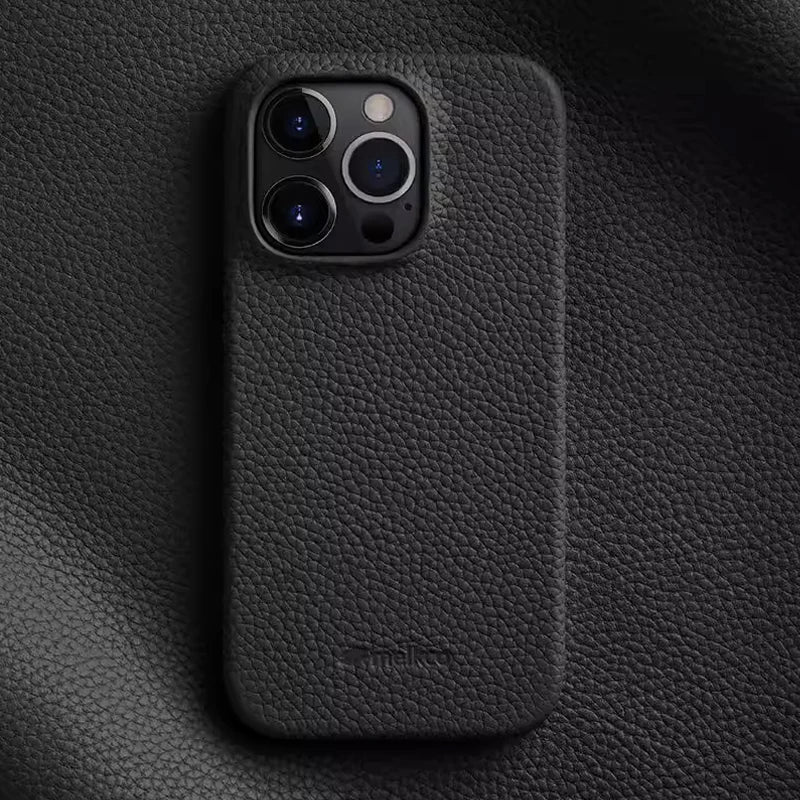 Genuine Leather Case with Luxury Finish | iPhone 16 Pro Max