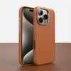 Luxury Business Leather Case for iPhone with Wireless Charging