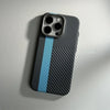 Carbon Fiber Geometric MagSafe Case