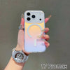 Laser Color Changing Magnetic Case for iPhone 17 Pro Max