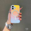 Laser Color Changing Magnetic Case for iPhone 17 Pro Max