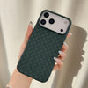 Luxury iPhone Case – Textured Braided Design - front view