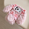Bunny Phone Case Soft Plush Cover