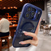 Matte Translucent MagSafe Bracket Case for iPhone