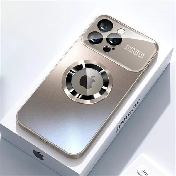 Trendora Titanium Metallic Matte Case for iPhone