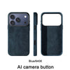 Real Alcantara Back Case With Premium Touch- iPhone 17 Pro Max