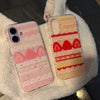 Strawberry Cake Lace Bowknot Phone Case