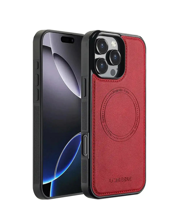 Full Coverage Leather Case iPhone 16 Pro – Executive Edition