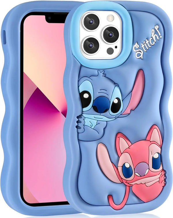 Silicone Wave Stitch Soft Case