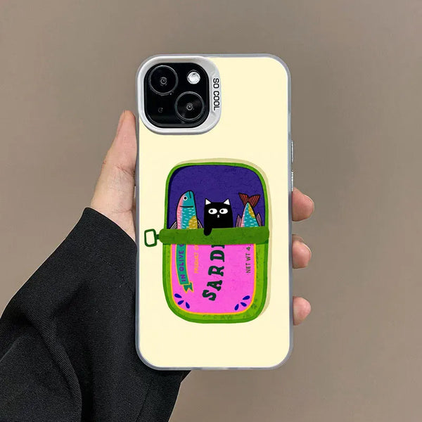Fish Funny Sardines Laser Phone Case