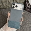 Leather Nylon iPhone Case – Shockproof & Matte