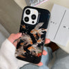 Goldfish Beautiful Sparkle Black Glossy Glacial Texture Cover