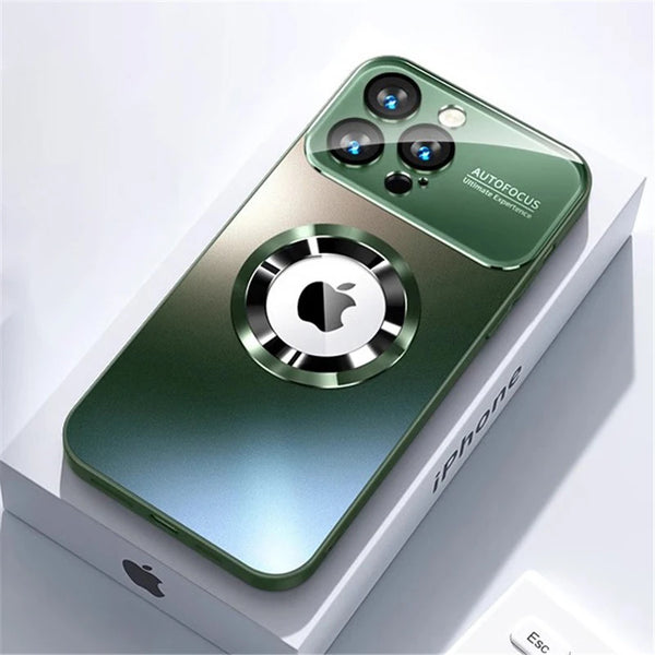 Trendora Titanium Metallic Matte Case for iPhone