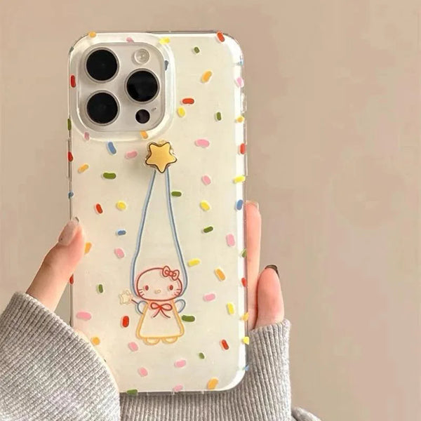 Rotary Star Coloured Ribbon Cat Case