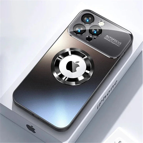Trendora Titanium Metallic Matte Case for iPhone