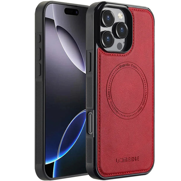 Full Coverage Leather Case iPhone 16 Pro – Executive Edition